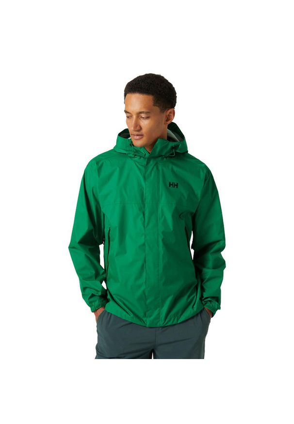 Kurtka uniwersalna męska Helly Hansen Loke. Typ kołnierza: kaptur. Kolor: zielony. Materiał: syntetyk