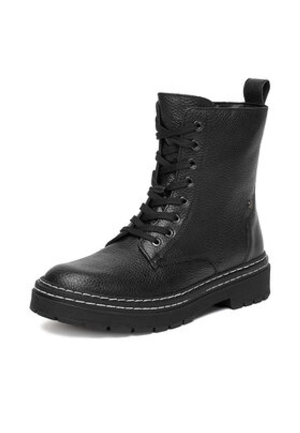 Lasocki Trzewiki CEO-WI23-MICHAELA-02 Czarny. Kolor: czarny. Materiał: skóra