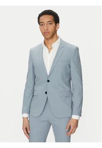 Hugo - HUGO Garnitur Arti/Hesten232X 50530108 Niebieski Extra Slim Fit. Kolor: niebieski. Materiał: syntetyk #2