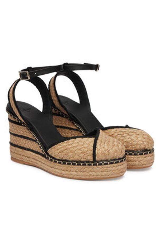 Castañer Sandały Charmie/8ED/295 26155 Beżowy. Kolor: beżowy. Materiał: materiał