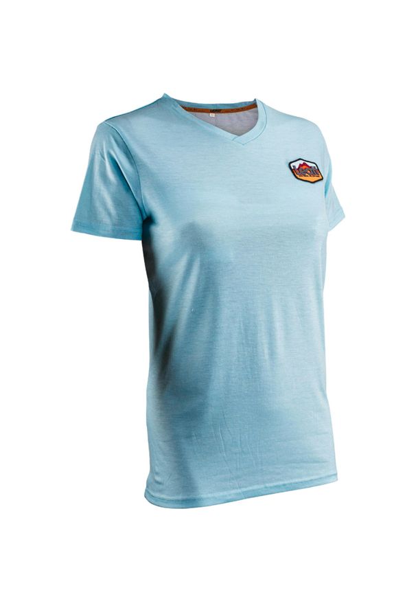 Koszulka damska LEATT T-Shirt Premium Women. Kolor: niebieski. Sport: kolarstwo