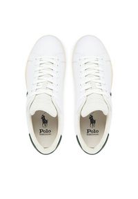 Polo Ralph Lauren Sneakersy Heritage Court II 809960929001 Biały. Kolor: biały. Materiał: skóra #4