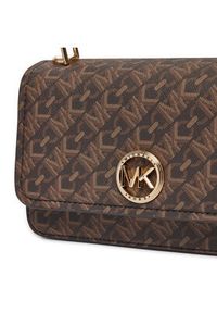 MICHAEL Michael Kors Torebka Delancey 32T4GD8C5B Brązowy. Kolor: brązowy. Materiał: skórzane #5