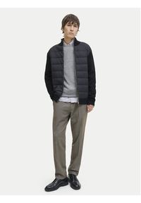 Jack & Jones - Jack&Jones Sweter Merino 12216817 Szary Regular Fit. Kolor: szary. Materiał: wełna #5