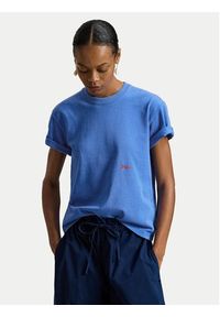 Polo Ralph Lauren T-Shirt 211A96263002 Niebieski Regular Fit. Typ kołnierza: polo. Kolor: niebieski. Materiał: bawełna #2
