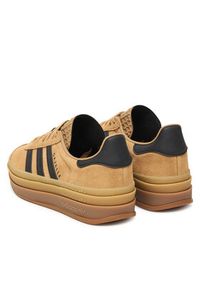Adidas - adidas Sneakersy Gazelle Bold JQ3582 Beżowy. Kolor: beżowy. Materiał: zamsz, skóra. Model: Adidas Gazelle
