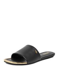 MEXX Klapki EO-CD25-196-1 Czarny. Kolor: czarny. Materiał: skóra #6