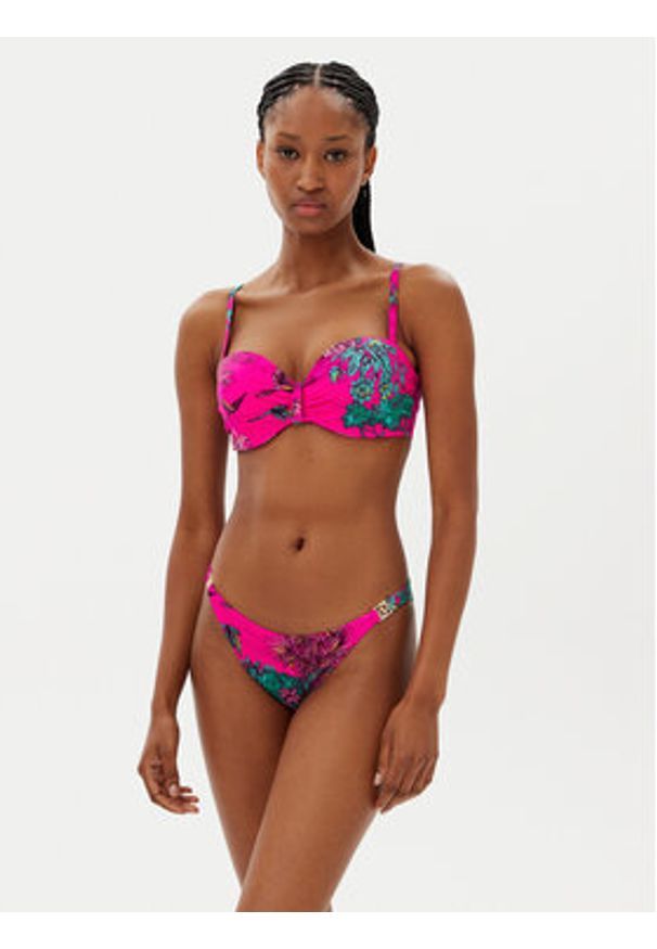Chantelle Dół od bikini Sauvage C17UA5 Różowy. Kolor: różowy. Materiał: syntetyk