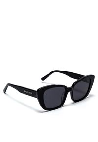 Gino Rossi Okulary przeciwsłoneczne GR6655S Czarny. Kolor: czarny