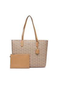 DKNY Torebka Saige Ew Tz Tote R52A5I42 Beżowy. Kolor: beżowy. Materiał: skórzane #6
