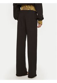 Just Cavalli Spodnie dresowe 77PAAE21 Czarny Regular Fit. Kolor: czarny. Materiał: bawełna #2