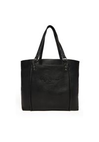 Pepe Jeans Torebka Bellamie Code PL0300005 Czarny. Kolor: czarny. Materiał: skórzane