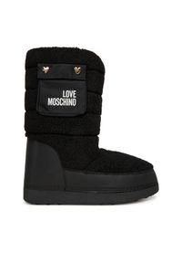 Love Moschino - Śniegowce LOVE MOSCHINO. Kolor: czarny #1