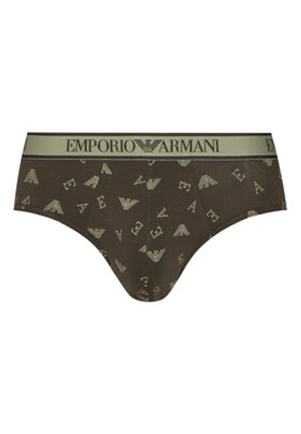 Emporio Armani Underwear Komplet slipów EM000369 AF20669 M7115 Kolorowy. Materiał: bawełna. Wzór: kolorowy