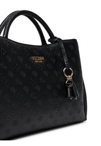 Guess Torebka Phoebe HWPD96 65070 Czarny. Kolor: czarny. Materiał: skórzane
