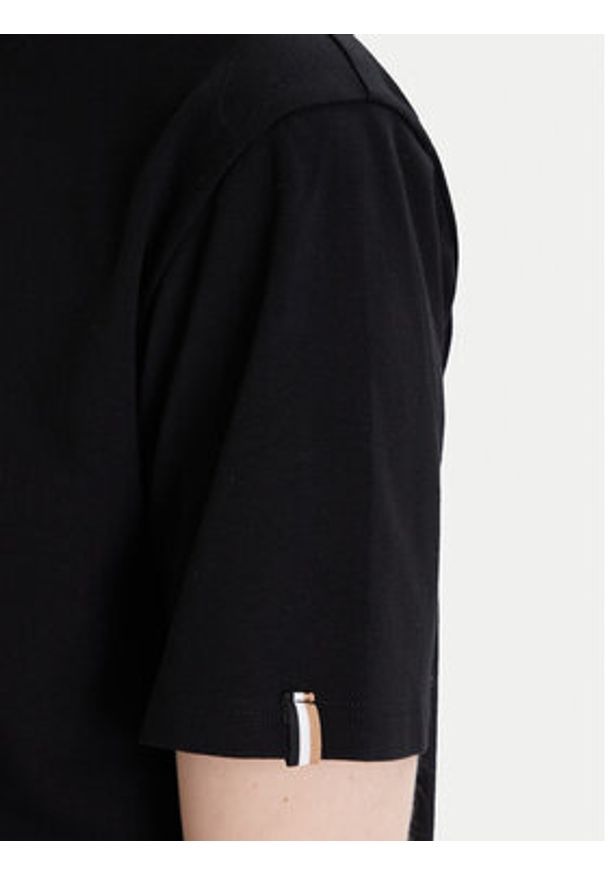 BOSS - Boss T-Shirt 50510322 Czarny Regular Fit. Kolor: czarny. Materiał: bawełna