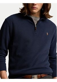 Polo Ralph Lauren Bluza Lsl 710671929029 Granatowy Regular Fit. Typ kołnierza: polo. Kolor: niebieski. Materiał: bawełna #3