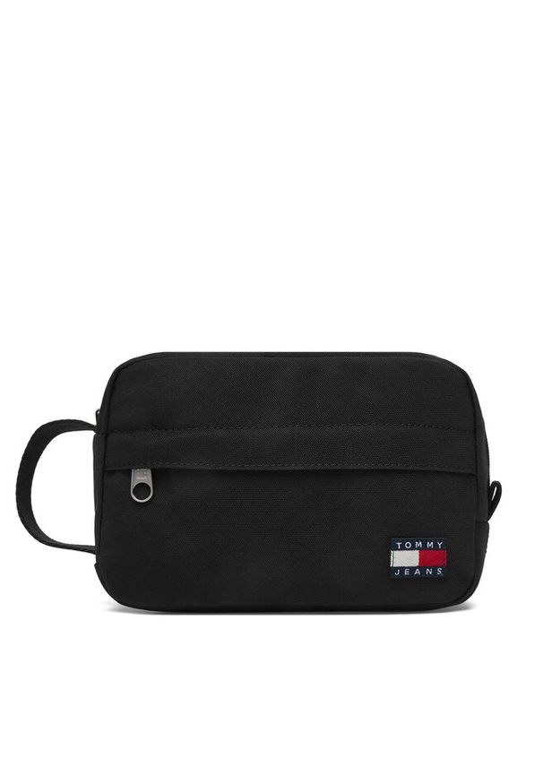 Kosmetyczka Tommy Jeans. Kolor: czarny
