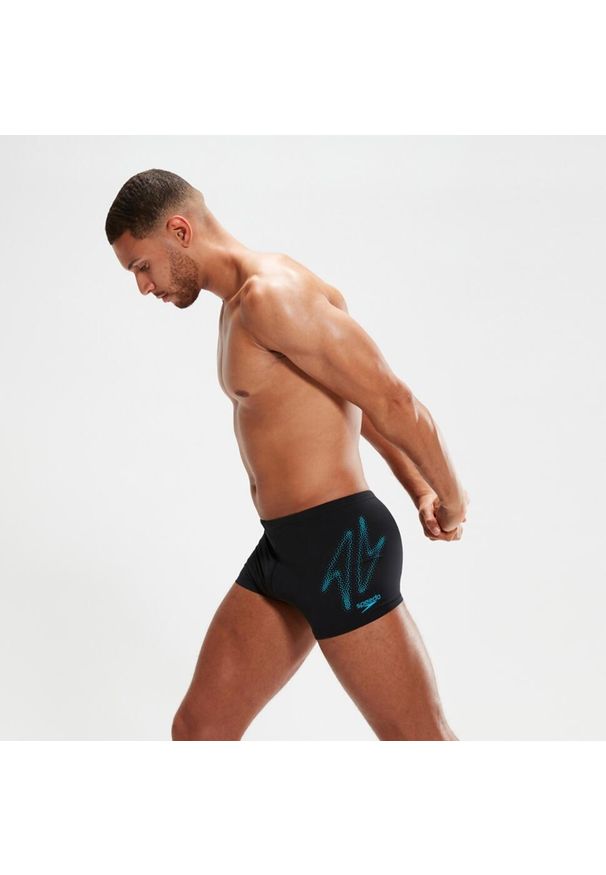 Spodenki kąpielówki męskie Speedo Hyper Boom. Kolor: wielokolorowy, niebieski, czarny. Materiał: poliester