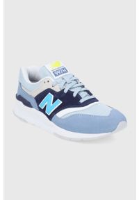 New Balance Buty na płaskiej podeszwie. Nosek buta: okrągły. Zapięcie: sznurówki. Kolor: niebieski. Obcas: na płaskiej podeszwie #5