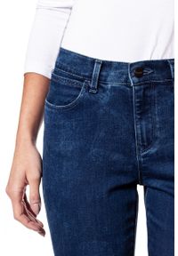 Wrangler - WRANGLER HIGH SKINNY BLUE MARBLE W27H6890M. Stan: podwyższony #3