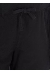 Zizzi Spodnie materiałowe J80001J Czarny Loose Fit. Kolor: czarny. Materiał: bawełna #4