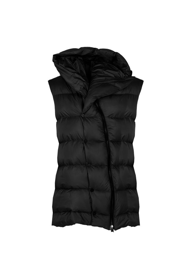 La Haine Inside Us Bezrękawnik "Down Vest Unisex" | LM250 | Mężczyzna | Czarny. Okazja: na co dzień. Kolor: czarny. Materiał: poliamid. Długość rękawa: bez rękawów. Długość: długie. Wzór: jednolity. Styl: klasyczny, sportowy, casual