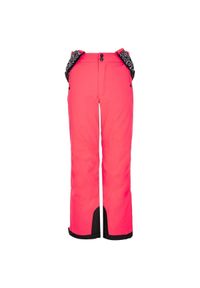 Dziecięce spodnie narciarskie Kilpi Garbone. Kolor: różowy. Sezon: zima. Sport: narciarstwo #1