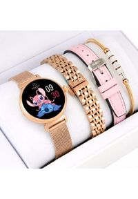 Smartwatch Rubicon Zestaw damski zegarek SMARTWATCH Rubicon RNCF21 AMOLED rosegold + bransoletka. Rodzaj zegarka: smartwatch #1