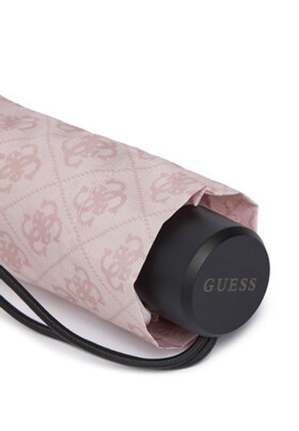 Guess Parasolka AW5388 POL01 Różowy. Kolor: różowy. Materiał: poliester, materiał