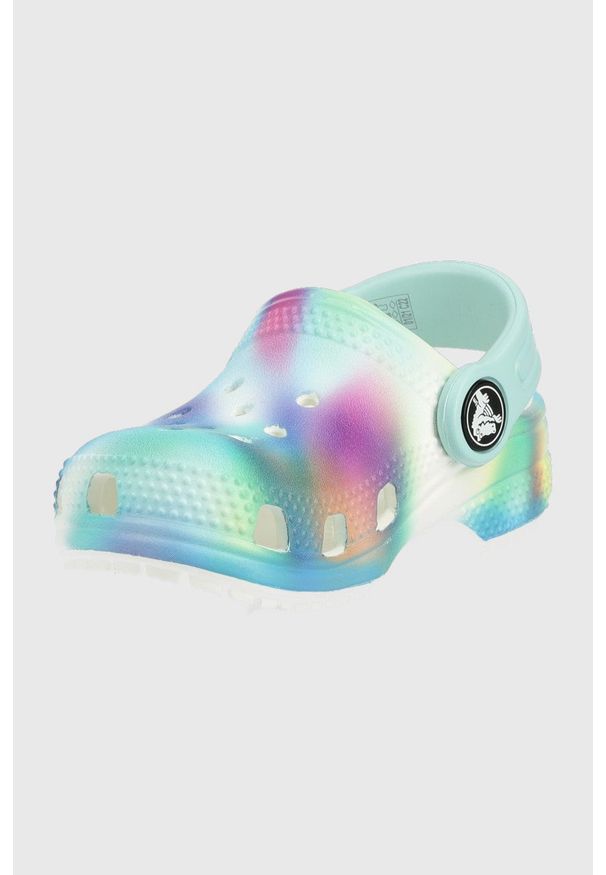 Crocs klapki dziecięce. Nosek buta: okrągły. Materiał: materiał