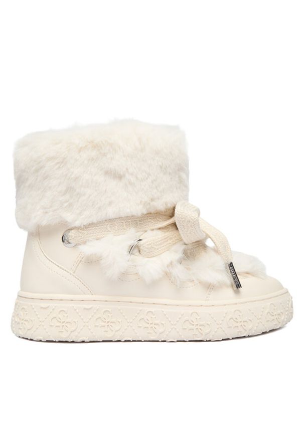 Guess Śniegowce FLFUEK FUR10 Écru. Materiał: materiał
