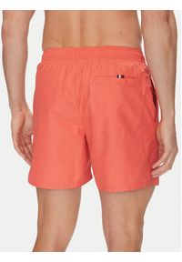 TOMMY HILFIGER - Tommy Hilfiger Szorty kąpielowe UM0UM03258 Różowy Regular Fit. Kolor: różowy. Materiał: syntetyk #3