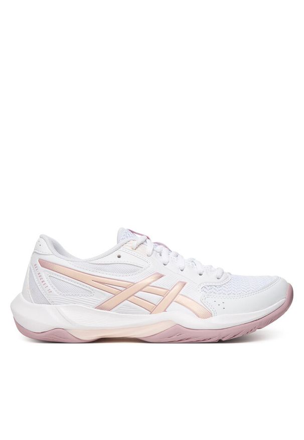 Buty halowe Asics. Kolor: biały