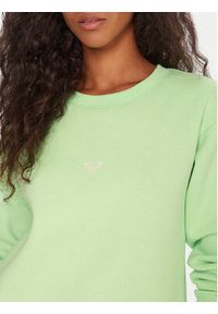 Roxy Bluza Surf Stoked ERJFT05018 Zielony Regular Fit. Kolor: zielony. Materiał: syntetyk, bawełna #3