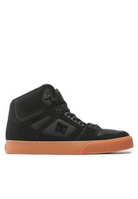 Sneakersy DC. Kolor: czarny. Materiał: guma