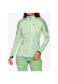 Bluza polarowa damska Vaude Elope Fleece Jacket II. Kolor: zielony. Materiał: polar