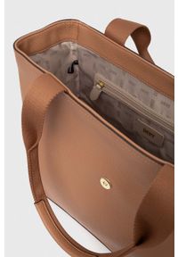 DKNY - Dkny torebka kolor brązowy. Kolor: brązowy. Rodzaj torebki: na ramię #6