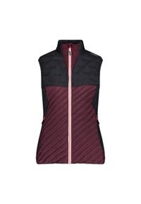 Damska kurtka bez rękawów CMP Unlimitech. Kolor: czerwony, wielokolorowy, brązowy. Długość rękawa: bez rękawów. Sezon: jesień #1