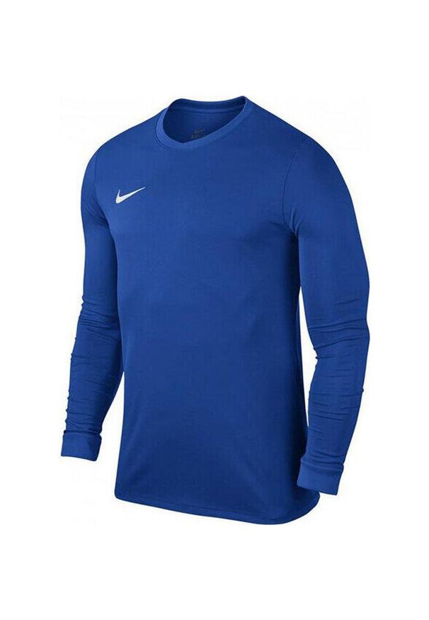 Koszulka treningowa męska Nike DF Park VII. Kolor: niebieski. Długość rękawa: długi rękaw