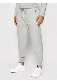 Polo Ralph Lauren Spodnie dresowe 714844763001 Szary Regular Fit. Kolor: szary. Materiał: bawełna #1
