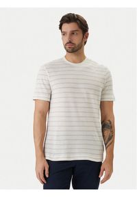 BOSS T-Shirt H-Taut 235 50559166 Écru Regular Fit. Materiał: bawełna #1