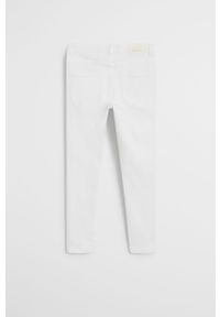 Mango Kids - Jeansy dziecięce Patric 110-164 cm. Kolor: biały. Materiał: jeans #2