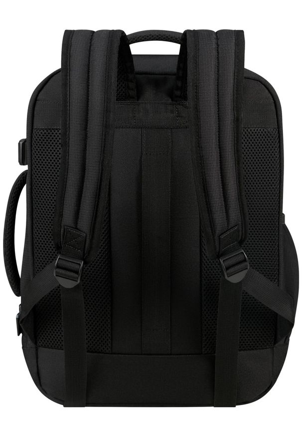AMERICAN TOURISTER - Plecak American Tourister Air Take2Cabin S/M do WIZZ czarny. Kolor: czarny. Materiał: materiał. Styl: biznesowy, casual