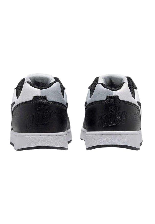 Nike - Męskie Buty Sportowe Ebernon Premium Grain Leather Low Cut. Kolor: czarny, biały, wielokolorowy. Sezon: zima. Styl: sportowy