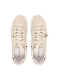 Patrizia Pepe Sneakersy PPJ900.22 Beżowy. Kolor: beżowy. Materiał: skóra #4