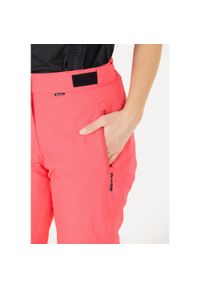 Spodnie narciarskie dla kobiet Whistler Fairway 10000. Kolor: czerwony, wielokolorowy, różowy. Sezon: zima. Sport: narciarstwo #1