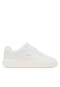 Calvin Klein Sneakersy Chunky Cupsole Laceup Lth Wn YW0YW01947 Biały. Kolor: biały. Materiał: skóra