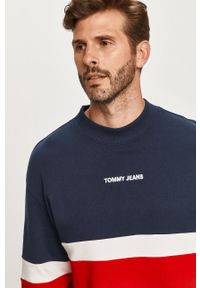 Tommy Jeans - Bluza. Typ kołnierza: bez kaptura. Kolor: wielokolorowy. Materiał: bawełna, dzianina. Wzór: gładki #2