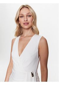 Babylon Sukienka koktajlowa S_E00746 Biały Regular Fit. Kolor: biały. Materiał: syntetyk. Styl: wizytowy #5